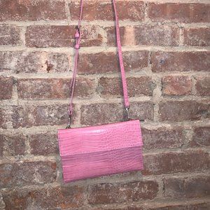 NWT Pink Urban Outfitters Snake Skin Bag